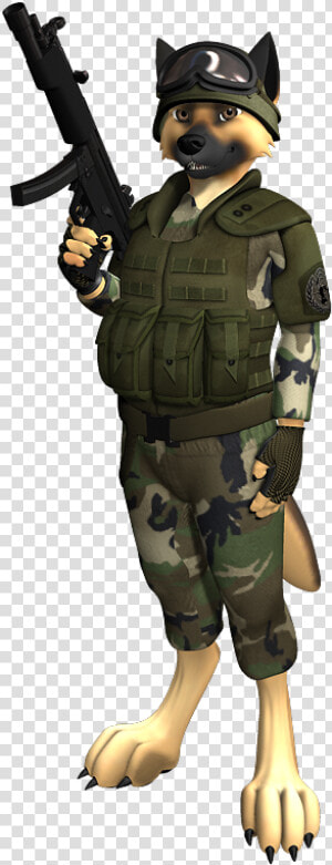 Marco With An Mp5   Soldier  HD Png Download