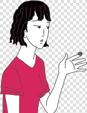 Ecstasy Drugs   Girl  HD Png Download