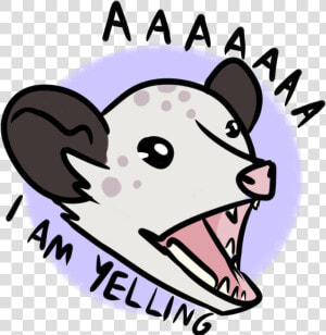 Aaaaaaaaaaaaaaaaaaaaaaaa I Am Yelling   Cartoon  HD Png Download