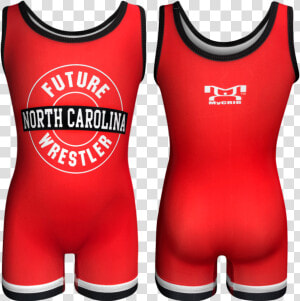 Mycrib Future North Carolina Wrestler Singlet Title   Active Tank  HD Png Download