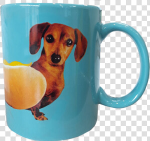 Weiner Dog Ceramic Mug   Mug  HD Png Download