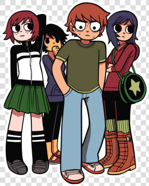 Scott Pilgrim Png   Bryan Lee O Malley  Transparent Png