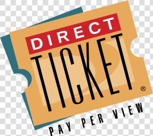 Direct Ticket Logo Png Transparent   Ticket  Png Download