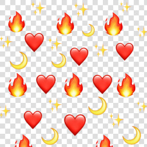  emoji  emojibackground  iphoneemoji  red  redheart   Heart  HD Png Download