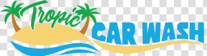 Tropic Car Wash   Tropic Car Wash Logo  HD Png Download