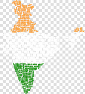 India Map Flag Png   India And Its Neighbouring Countries  Transparent Png