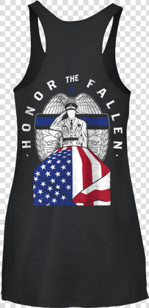 Honor The Fallen Tank Top Class   Sleeveless Shirt  HD Png Download