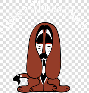 Basset Hound Music   Basset Hound Cartoon  HD Png Download