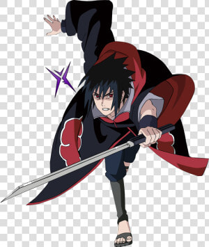 Sasuke Uchiha By Rokkx   Akatsuki Sasuke Uchiha Png  Transparent Png