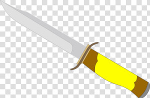 Knife Clipart Blunt Knife   Knife Clipart  HD Png Download