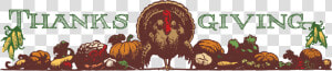 Thanksgiving Header Color Clip Arts   Thanksgiving Header  HD Png Download