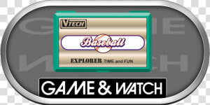 Transparent Vtech Logo Png   Game  amp  Watch  Png Download