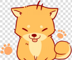 Shiba Inu Clipart Cute Anime   Chibi Cute Kawaii Dog  HD Png Download