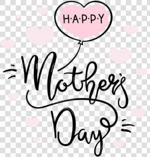 Mother S Day Clip Art Vector Graphics Lettering   Happy Mothers Day Vector Png  Transparent Png