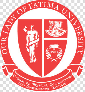 Pt   Our Lady Of Fatima University Logo  HD Png Download