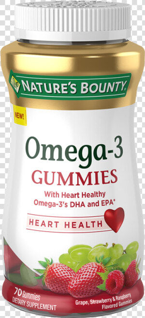 Omega 3 Gummies   D3 Gummies Nature  39 s Bounty  HD Png Download