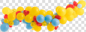 Transparent Balloon Emoji Png   Blue And Yellow Balloons Png  Png Download