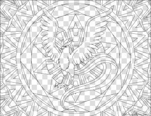 Mandalas De Pokemon Para Colorear  HD Png Download