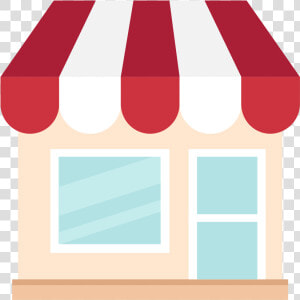 Store Building Flat Icon Vector   Vector Store Icon Png  Transparent Png