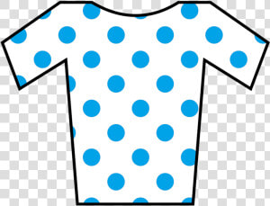 Jersey Blue Dot   Polka Dot Shirt Clipart  HD Png Download