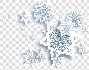 Snowflakes Snowflakes Creative Winter Snow Png Download   Motif  Transparent Png