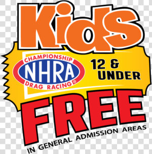 Kids 12 And Under Free In Ga   Nhra  HD Png Download