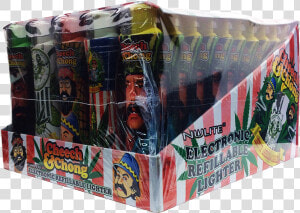 Cheech  amp  Chong Electronic Refillable Lighters   Carton  HD Png Download