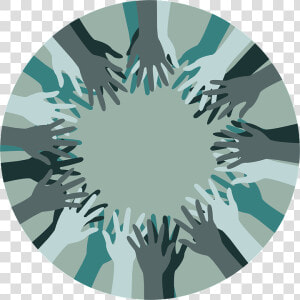 Circle Of Hands In   Let  39 s Make A Difference Together  HD Png Download