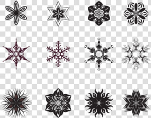 Clip Art Floco De Neve Vetor   Snowflake Png  Transparent Png