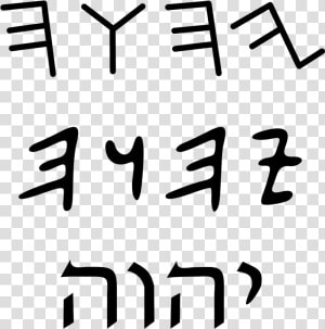 Yahweh Tetragrammaton  HD Png Download