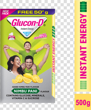 Glucon d Powder Nimbu Pani  HD Png Download