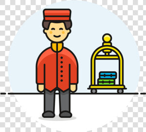 Receptionist Clipart Airport   Cartoon Pics Of Male Teacher  HD Png Download