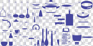 All The Tools You Need To Arrange For A Smooth Qurbani   Utensílios De Cozinha Em Inglês  HD Png Download