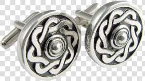 Celtic Shield Cufflinks   Png Download   Silver  Transparent Png