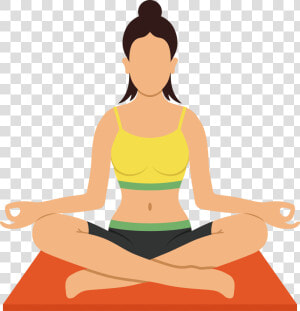 Clipart Hand Yoga   Yoga Instructor Clipart  HD Png Download