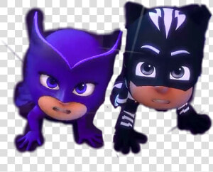  nightpanther  darkowl  pjmasks  evil Just Friends   Pj Masks Dark Owl  HD Png Download