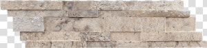 Silver Travertine Mosaic Tile Strips Up And Down Mosaic   Concrete  HD Png Download