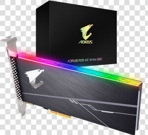 Aorus Rgb Aic Nvme Ssd 512gb  HD Png Download