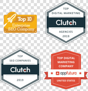 2019 Top Seo Company   Top B2b Companies Clutch  HD Png Download