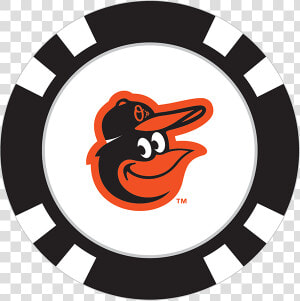 Baltimore Orioles Poker Chip Ball Marker   Carolina Hurricanes Clip Art  HD Png Download