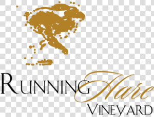 Rhv Full Logo   Running Hare Vineyard  HD Png Download