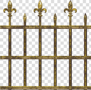 Old Metal Fence Png Clipart   Png Download   Old Metal Fence Png  Transparent Png