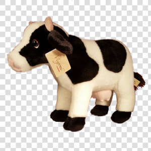 Plush Holstein Cow   Toy Stuffed Cows  HD Png Download