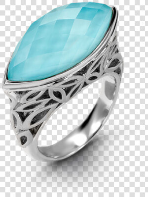 Designs By Hera Raya Marquise Silver Ring  HD Png Download