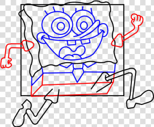 Sponges Drawing Face  HD Png Download