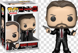 Hans Gruber Pop Vinyl Figure   Funko Pop Hans Gruber  HD Png Download