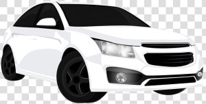 Car  White Car  Automobile  Design  Vehicle  Auto   Chevrolet Cruze  HD Png Download