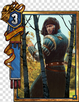 The Witcher Card Game Database   Vernon Roche Gwent  HD Png Download