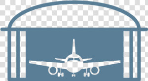 Flight Line Services Icon   Wide body Aircraft  HD Png Download