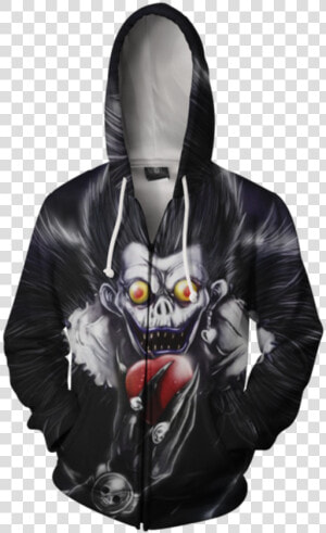 Death Note Ryuk Hoodie   Hoodie  HD Png Download